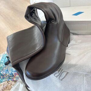 🆕Women's Black-pu Thigh High Low Block Heel Casual Fashion Over the Knee Boots